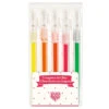 Djeco - 5 Fluorescent Crayons