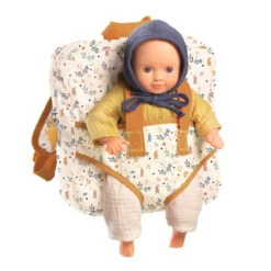 Djeco - Pomea Collection - Doll 2 In 1 Backpack Carrier -Children Toys Shop DJ7783 50590.1699629476