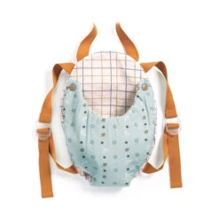 Djeco - Pomea Collection - Blue Grey Baby Doll Carrier