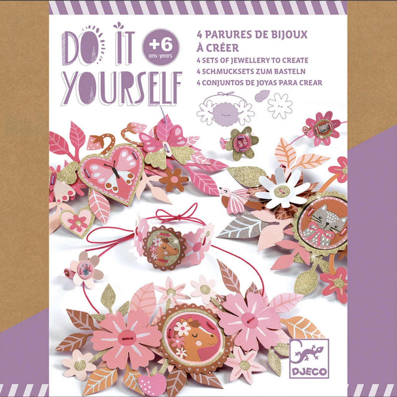 Djeco - Do It Yourself - Delicate Medallions 1 Djeco - Do It Yourself - Delicate Medallions
