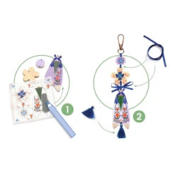Djeco - Do It Yourself - Butterflies Bag Charms -Children Toys Shop DJ7981 17879.1717557241