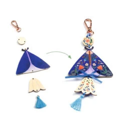 Djeco - Do It Yourself - Butterflies Bag Charms -Children Toys Shop DJ7981 76570.1717557242