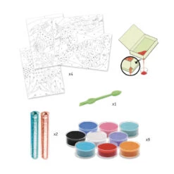 Djeco - Fish Rainbow Coloured Sand -Children Toys Shop DJ8661 02834.1693829028