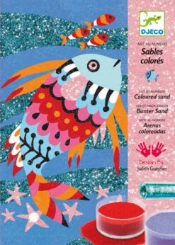 Djeco - Fish Rainbow Coloured Sand