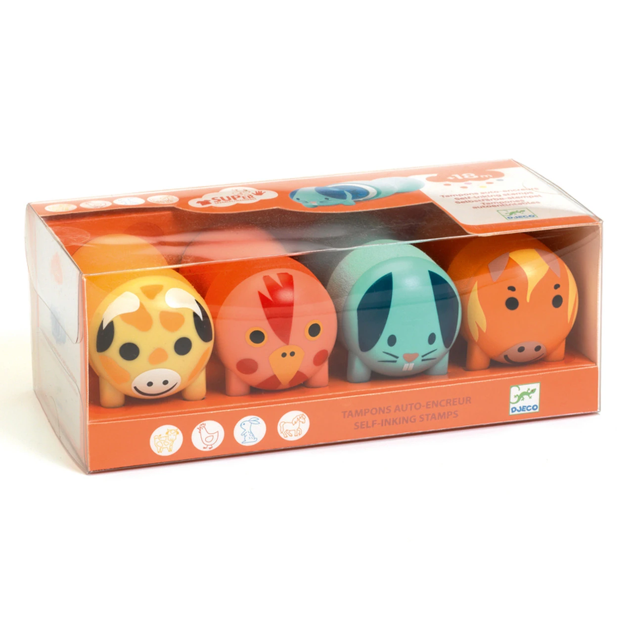 Djeco - Farm Animal Stamps For Little Ones 2 Djeco - Farm Animal Stamps For Little Ones - Image 2