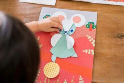 Djeco - Round And Round Paper Collage -Children Toys Shop DJ9056 53670.1693396333