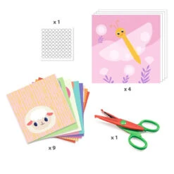 Djeco - Crinkle Cutting Collage Set -Children Toys Shop DJ9057 34711.1717764335