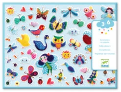 Djeco - My Little Wings Puffy Stickers