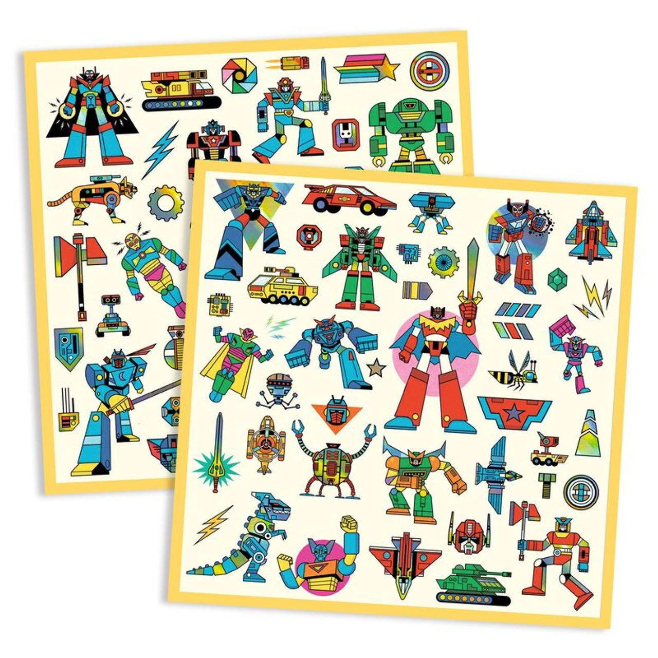 Djeco - Robot Stickers 2 Djeco - Robot Stickers - Image 2