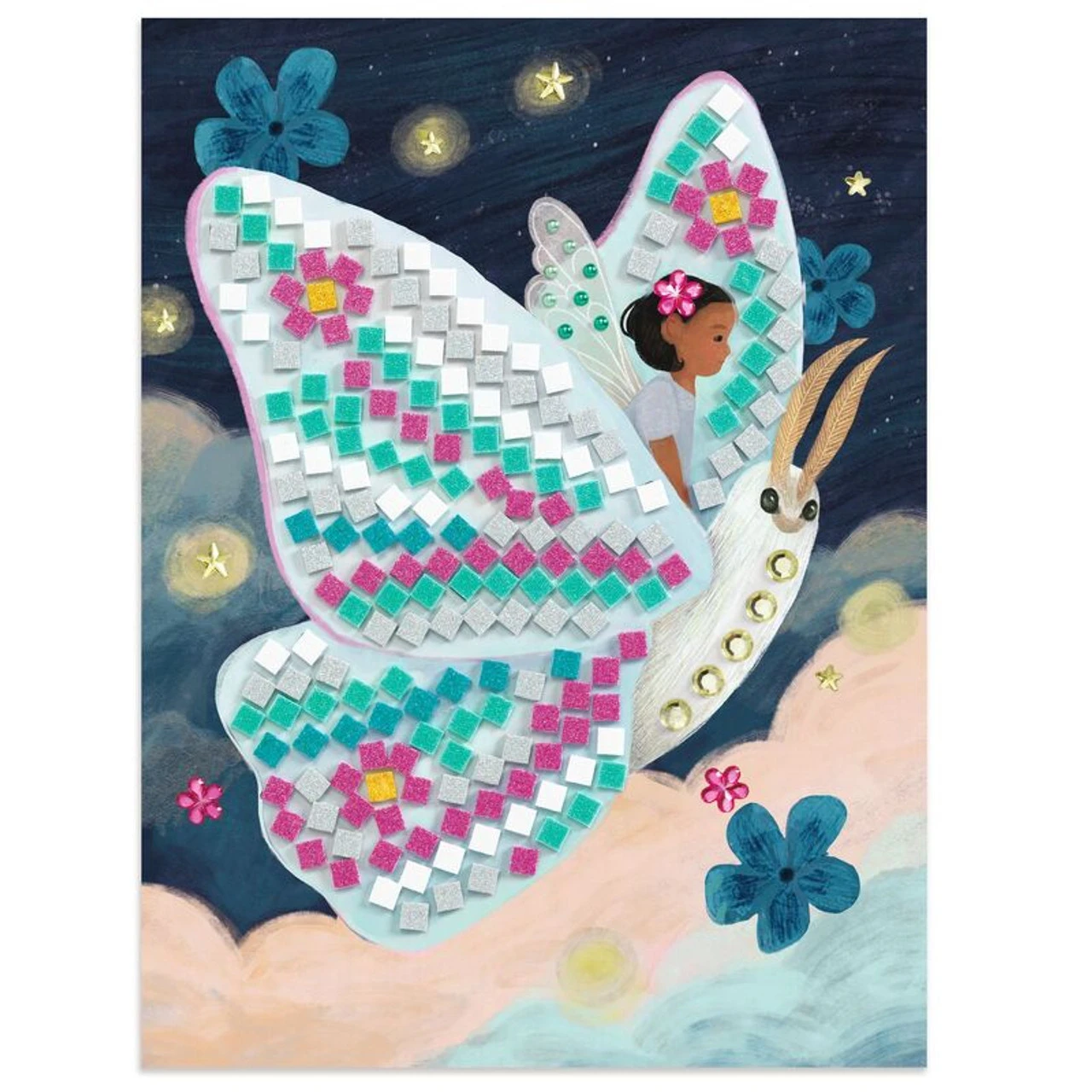 Djeco - The Enchanted World Mosaic Kit 5 Djeco - The Enchanted World Mosaic Kit - Image 5