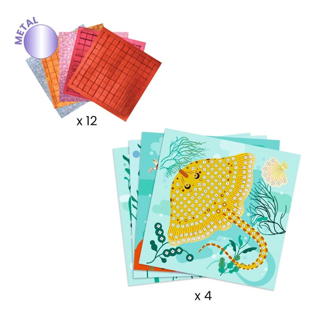 Djeco - Caribbean Mosaic 2 Djeco - Caribbean Mosaic - Image 2