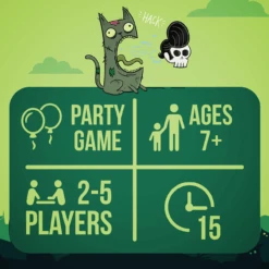EXPLODING KITTENS Zombie Kittens Card Game -Children Toys Shop EKG ZOMB PDPContent DTC 1400x1400PlayInfo 3000x 59738.1689815920