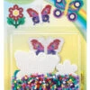 Hama Beads - Large Blister Pack - Butterfly And Flower - 1100 Beads