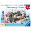 Ravensburger 2x12pc - Cute Little Furballs Puzzle