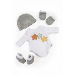 Miniland Clothing 38-42cm - Layette Bodysuit And Accessories