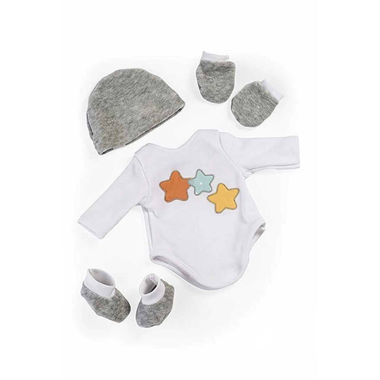 Miniland Clothing 38-42cm - Layette Bodysuit And Accessories 1 Miniland Clothing 38-42cm - Layette Bodysuit And Accessories