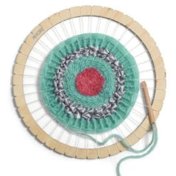 Micki - Round Wooden Weaving Frame 30cm