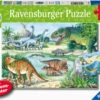 Ravensburger 2x24pc - Dinosaurs Of Land And Sea