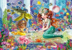 Ravensburger 2x24pc- Mermaid Tea Party Puzzle -Children Toys Shop RB05147 2 11816.1644289942
