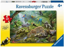 Ravensburger 60pc - Rainforest Animals Puzzle