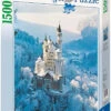 Ravensburger 1500pc - Neuschwanstein Castle In Winter Puzzle