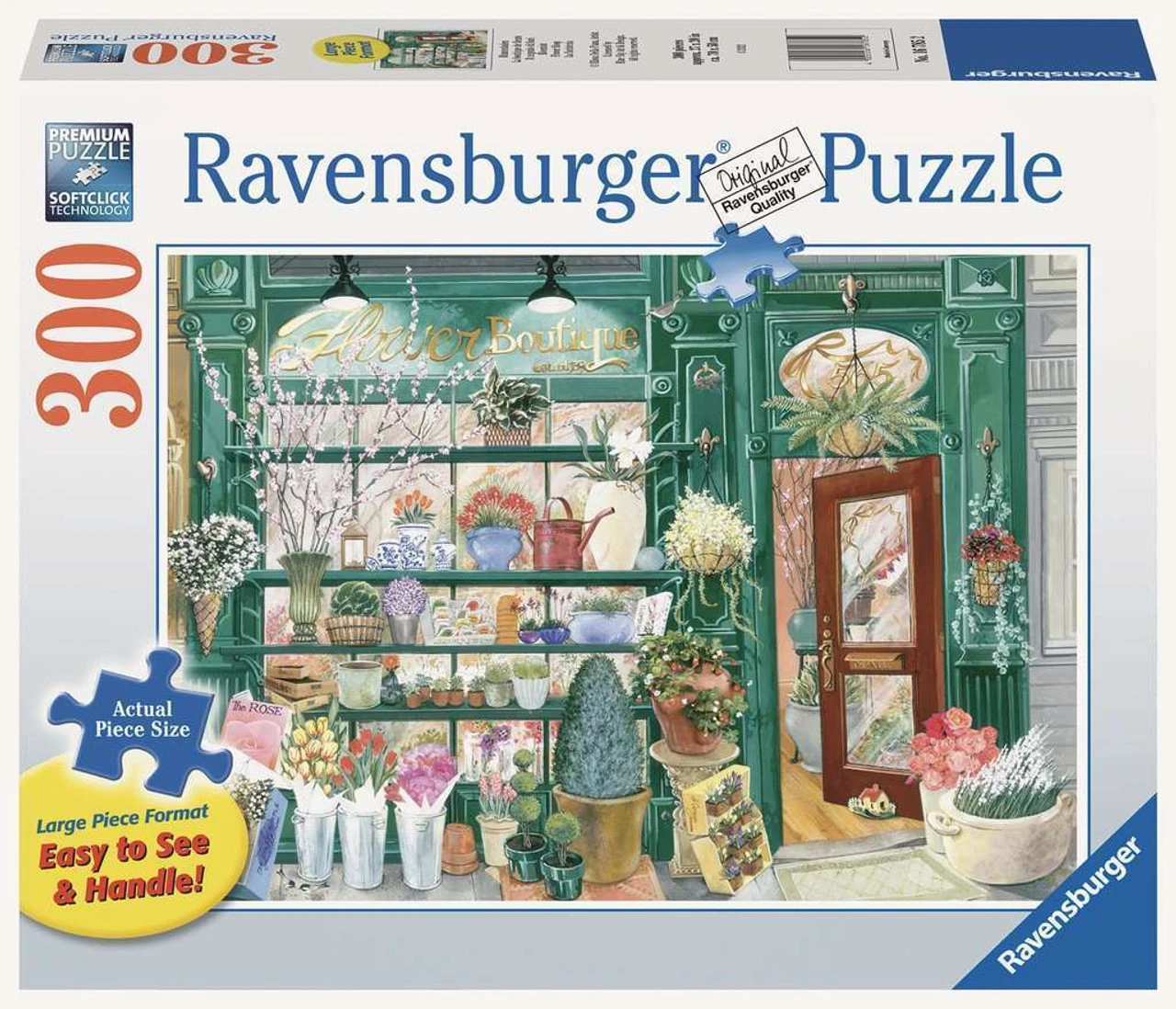 Ravensburger 300pc - Flower Shop Large Format Puzzle 1 Ravensburger 300pc - Flower Shop Large Format Puzzle