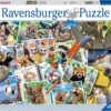 Ravensburger 1000pc - A Traveller's Animal Journal Puzzle