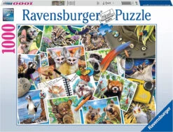 Ravensburger 1000pc - A Traveller's Animal Journal Puzzle