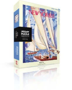 New York Puzzle Company 1000pc - Regatta Puzzle -Children Toys Shop Regatta 1000 Piece Jigsaw Puzzle 92190.1613883597