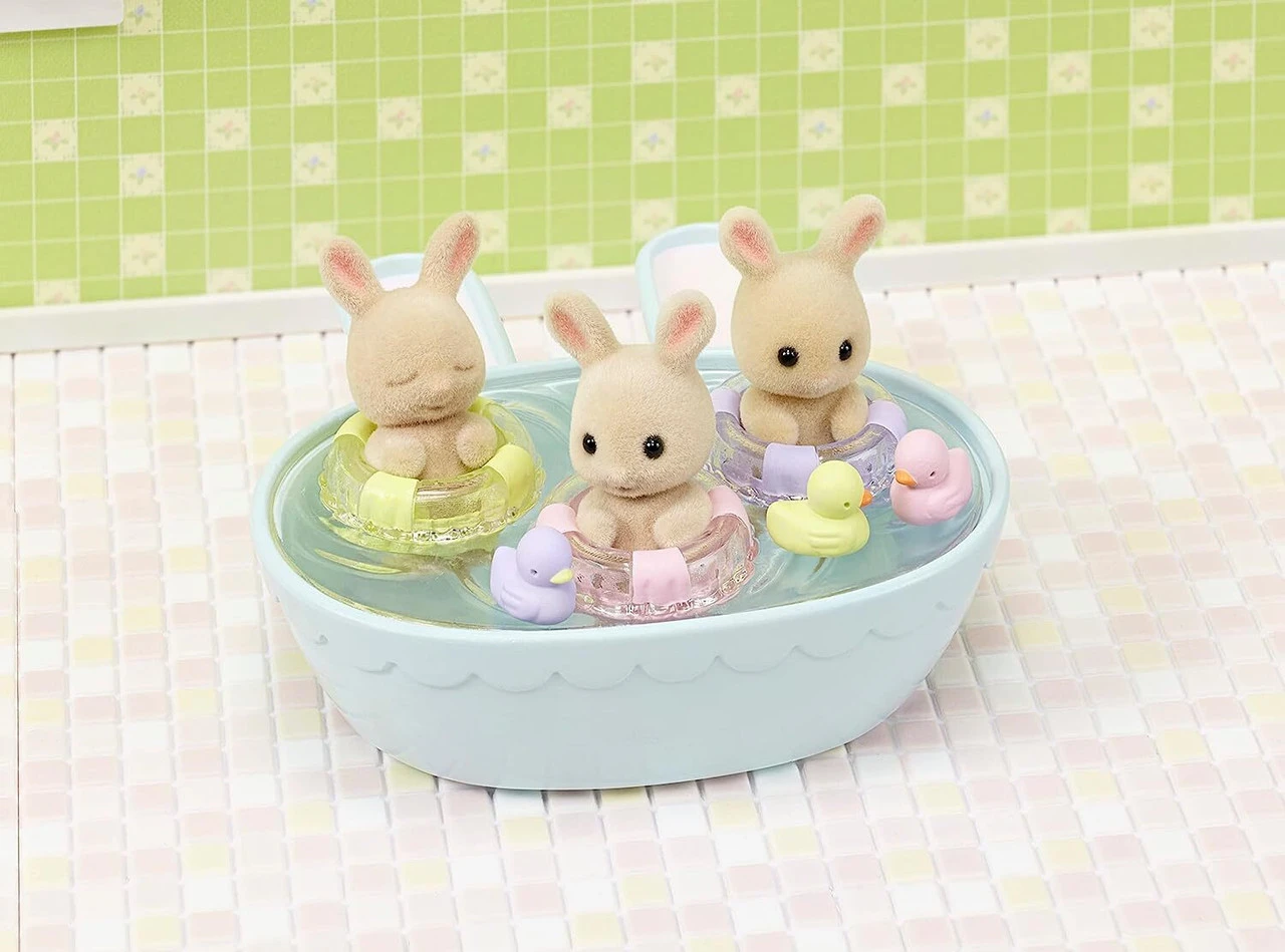 Sylvanian Families - Triplets Baby Bathtime Set 3 Sylvanian Families - Triplets Baby Bathtime Set - Image 3