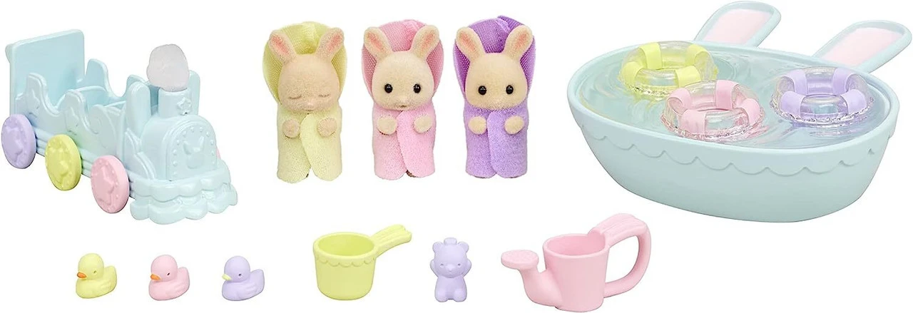 Sylvanian Families - Triplets Baby Bathtime Set 5 Sylvanian Families - Triplets Baby Bathtime Set - Image 5