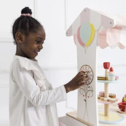 Le Toy Van - Tea Party Trolley -Children Toys Shop TV324 tea time trolley clock being changed 1080x1080 97793.1710457968