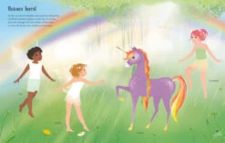 Usborne - Sticker Dolly Dressing - Rainbow Unicorns -Children Toys Shop blob 22072.1682290239