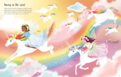 Usborne - Sticker Dolly Dressing - Rainbow Unicorns -Children Toys Shop blob 51886.1682290239