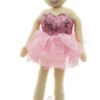 Cotton Candy - 45cm ANGEL Ballerina With Light Pink Sequins