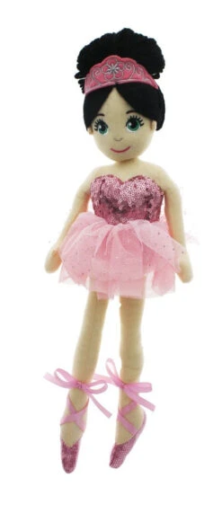 Cotton Candy - 45cm ANGEL Ballerina With Light Pink Sequins