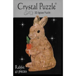 Crystal Puzzle 3D - Rabbit -Children Toys Shop brownrabbit 14517.1707960140
