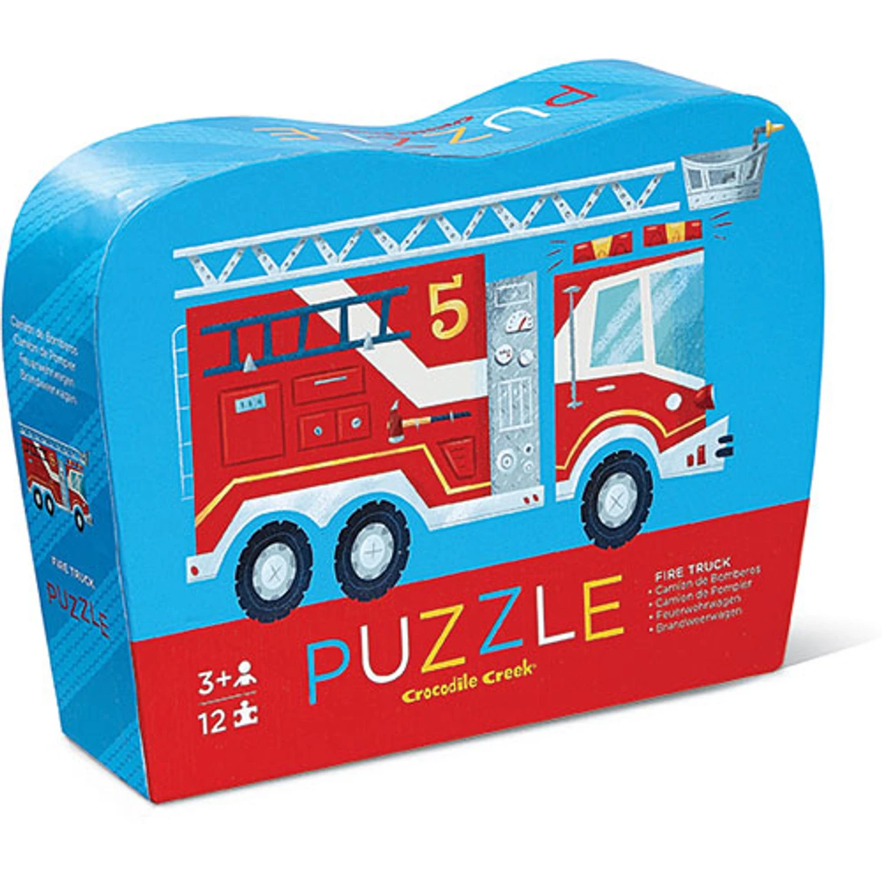 Crocodile Creek - 12 Piece Mini- Firetruck Puzzle 1 Crocodile Creek - 12 Piece Mini- Firetruck Puzzle