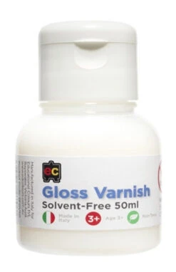 EDUCATIONAL COLOURS- Water Based Gloss Varnish 50ml