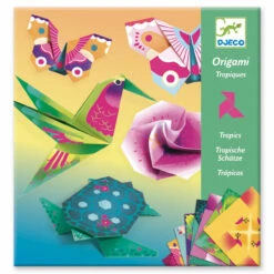 Djeco - Tropics Origami -Children Toys Shop dj8754a 03929.1600289818