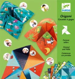 Djeco - Bird Game Origami Chatterbox Fortune Tellers