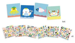 Djeco - Sea Creatures Stickers -Children Toys Shop dj8931 1 56942.1600289628