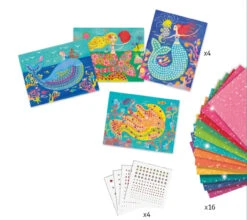Djeco - The Mermaid's Song Mosaic Kit