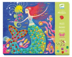 Djeco - The Mermaid's Song Mosaic Kit -Children Toys Shop dj9423b 18388.1600289666