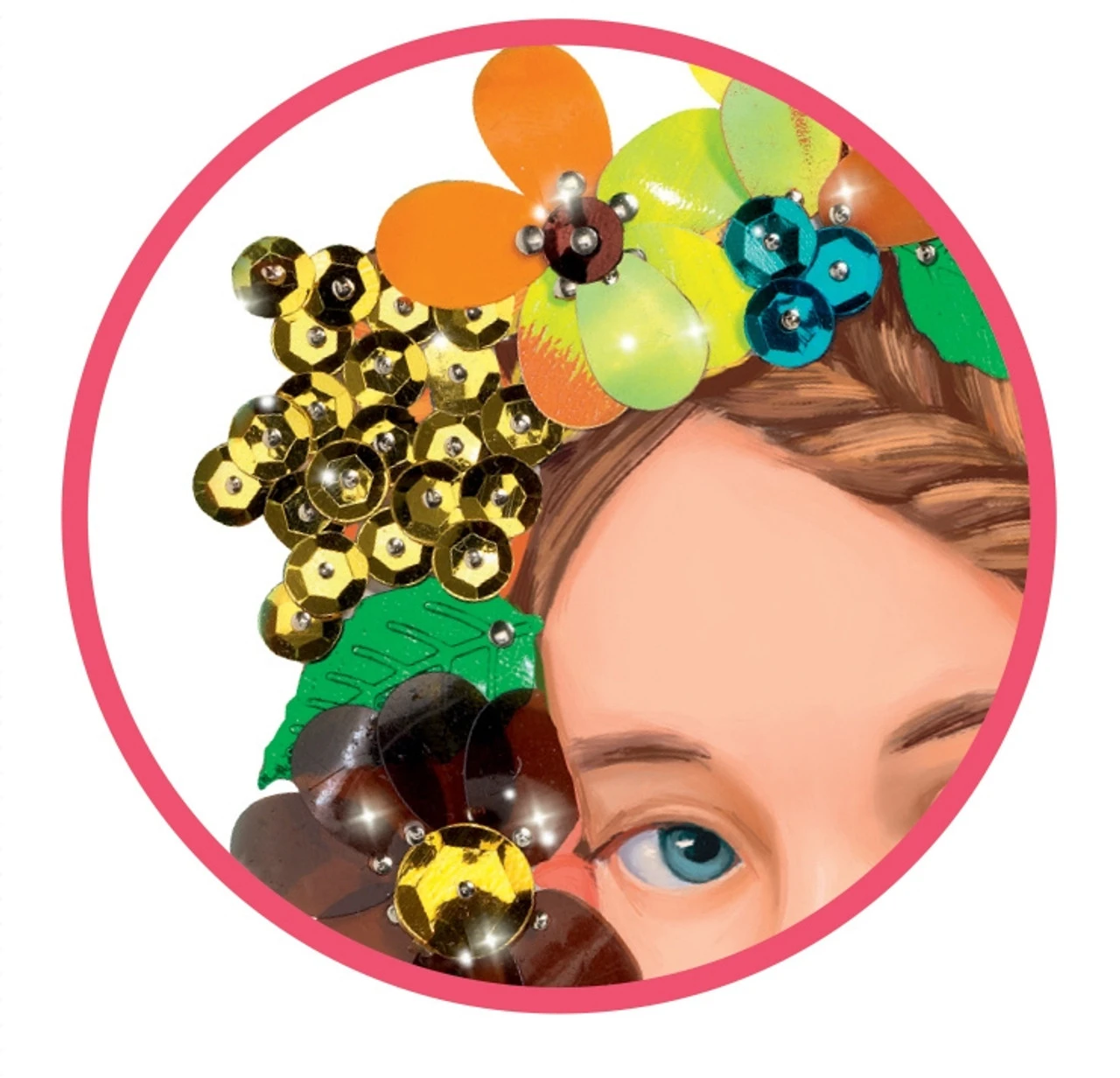 Djeco - Merry And Smart Sequin Pictures 6 Djeco - Merry And Smart Sequin Pictures - Image 6