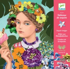 Djeco - Merry And Smart Sequin Pictures