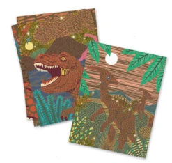 Djeco - When Dinosaurs Reigned Scratch Cards -Children Toys Shop dj9726.2 89849.1600288791