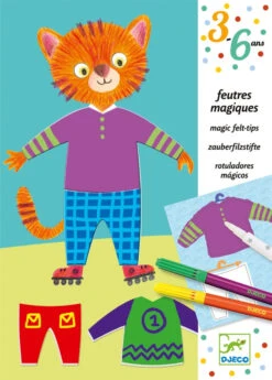Djeco - Elliot N Zoe Magic Felt Tips