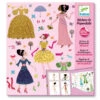 Djeco Dresses Through Seasons Stickers And Paper Dolls