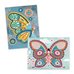 Djeco - Butterflies Mosaics -Children Toys Shop image 04429.1661545711